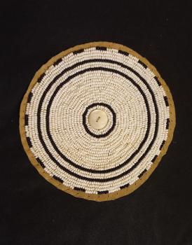 Indianische Perlen Rosette mit Durchmmesser von 15cm