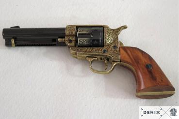 45er Peacemaker Colt, messingfarbe