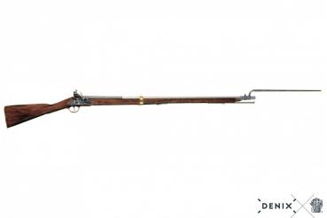 Brown Bess Gewehr, mit Bajonett 1799-1815, Napoleons Zeit