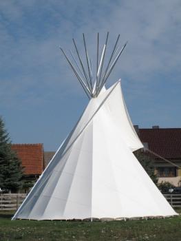 Tipi mit ca. 2m Durchmesser (Kindertipi), Extraschwere Ausführung