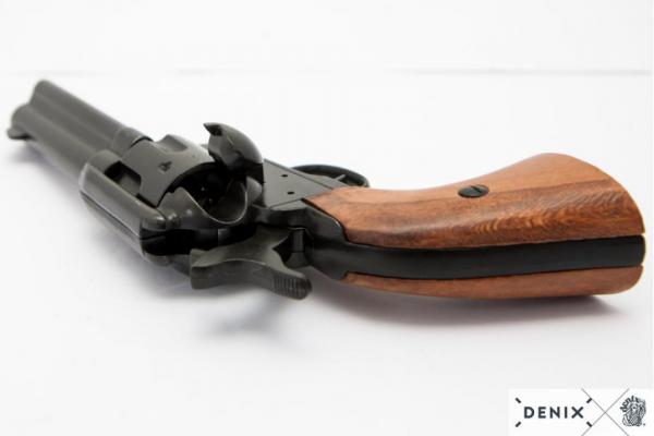 45er Colt Peacemaker schwarz, mit 6 Kugeln