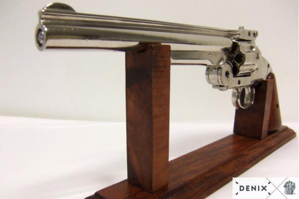 Armee-Revolver, vernickelt