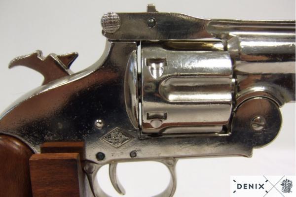 Armee-Revolver, vernickelt
