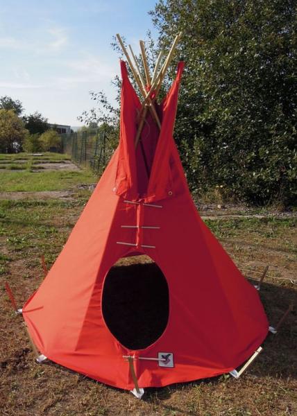 Tipi mit ca. 2m Durchmesser (Kindertipi), schwere Ausführung